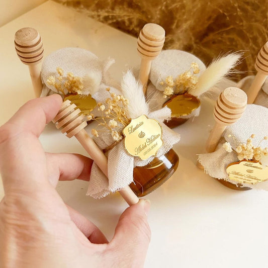 Pot de Miel Prestige Blanc - MON CADEAU INVITE