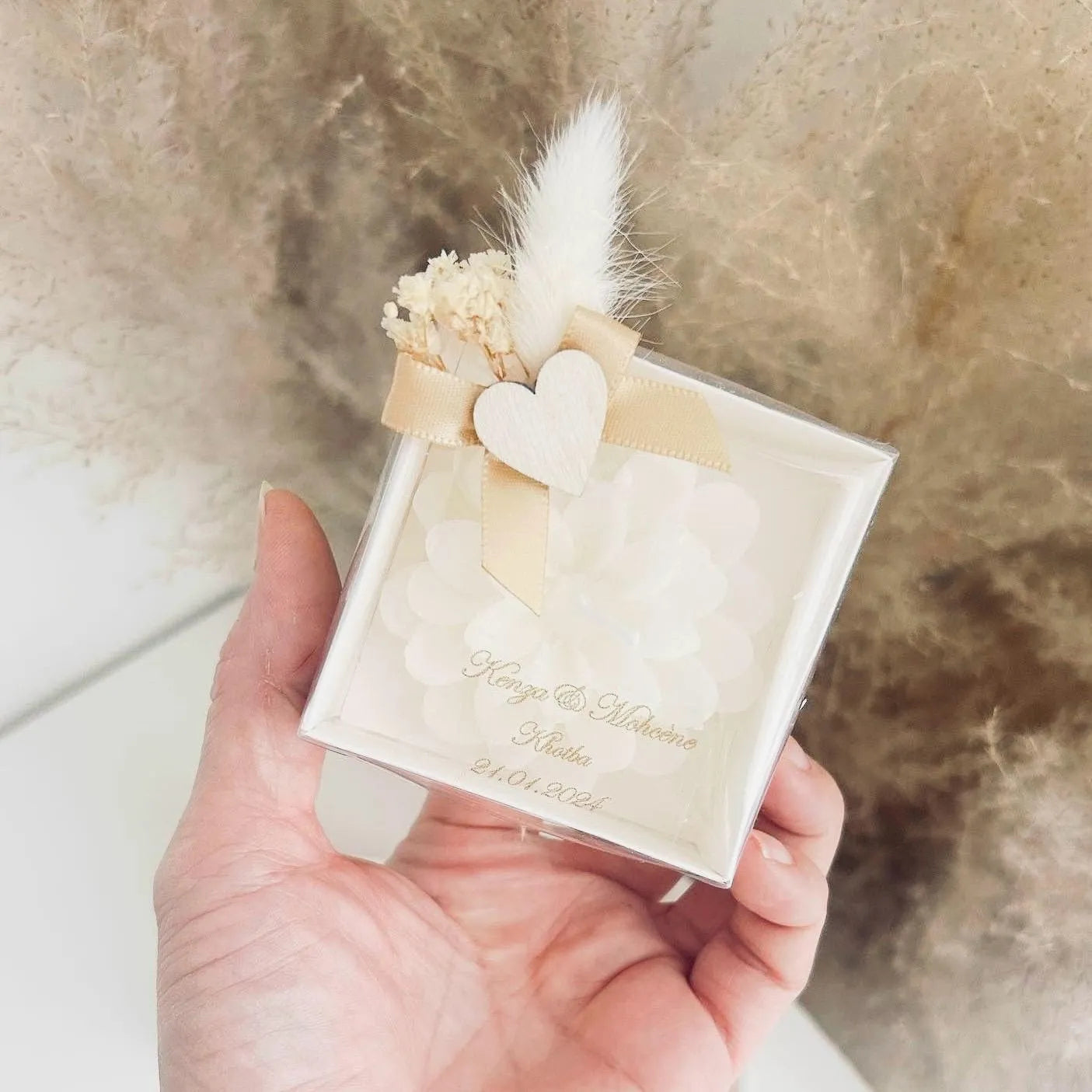 Bougie Cadeau Invité Naissance