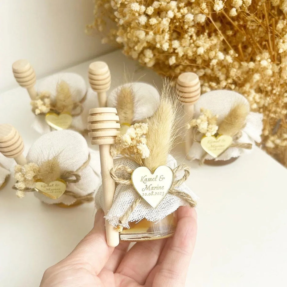 Pots de Miel Communion personnalisés - cadeaux invités élégants – MON ...