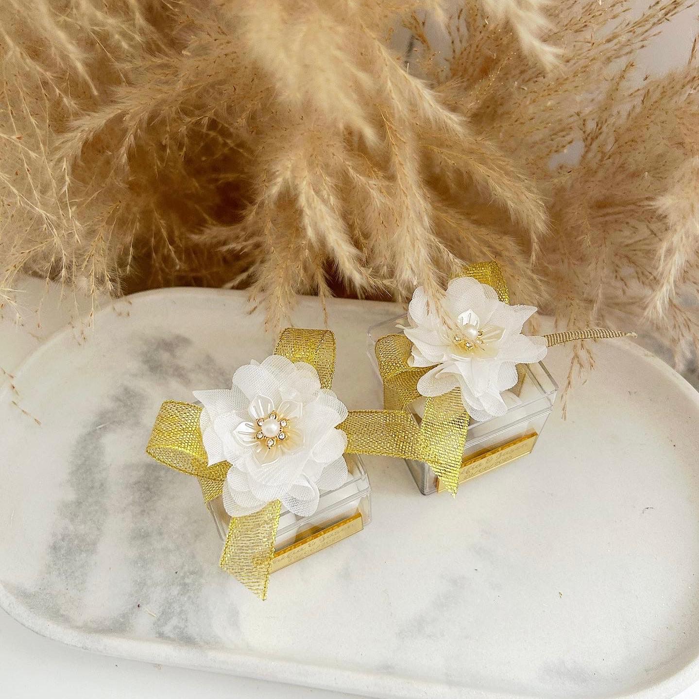 Dragée Flower Gold - MON CADEAU INVITE