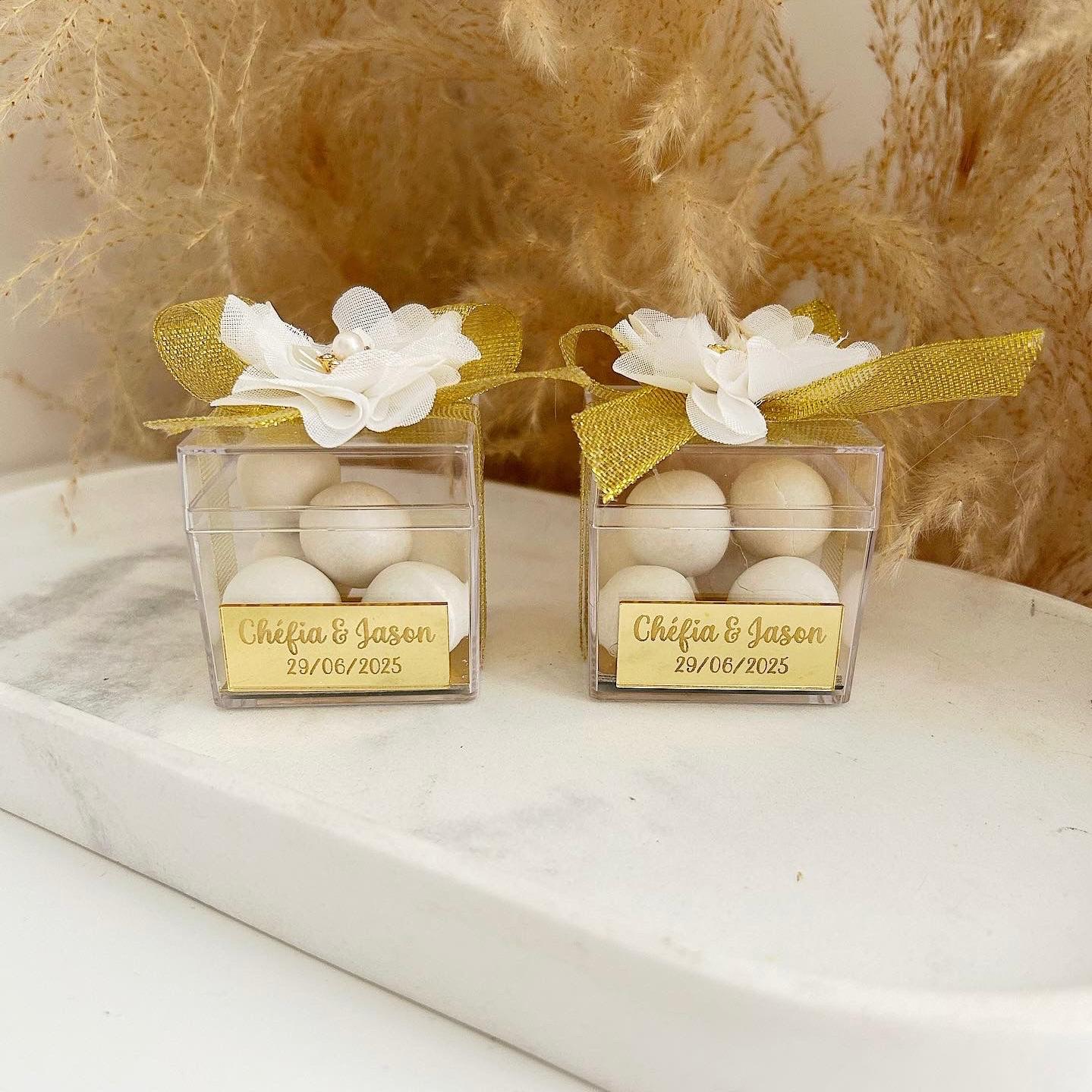 Dragée Flower Gold - MON CADEAU INVITE