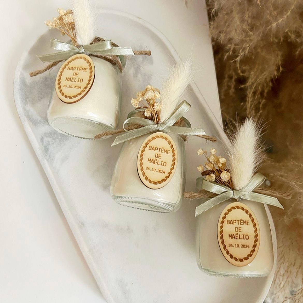 Bougie Médaillon Sauge - MON CADEAU INVITE