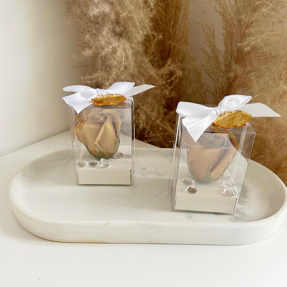 Rose de Savon VIP Luxe - MON CADEAU INVITE