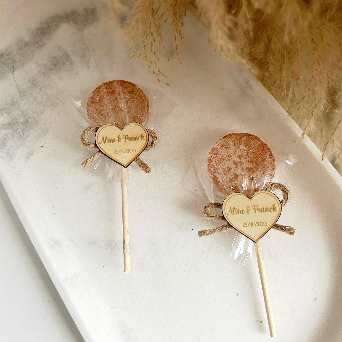 Sucette Rustique - MON CADEAU INVITE